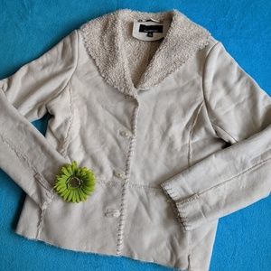 Jones New York Faux Suede Jacket sz.L #494